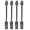 4-Piece 3-Pin Harness Extension Kit for Camshaft Adjuster Magnet Compatible with Mercedes-Benz M278 4.7L Engine (2011-2020)